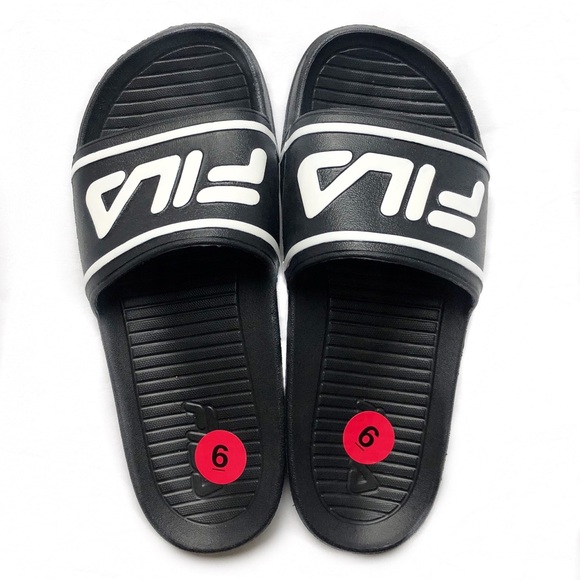 fila sleek slide slippers